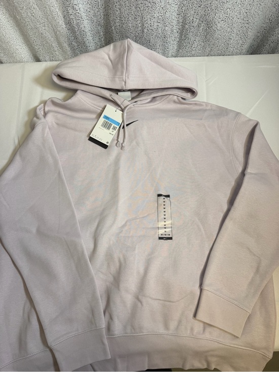 Nike Tops - Nike Light Pink Hoodie with Subtle Swoosh
